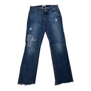 Big Star Kate Straight size 24 Womens Jeans Denim Pants Distressed
